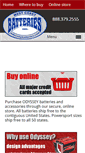 Mobile Screenshot of odysseybatteries.com